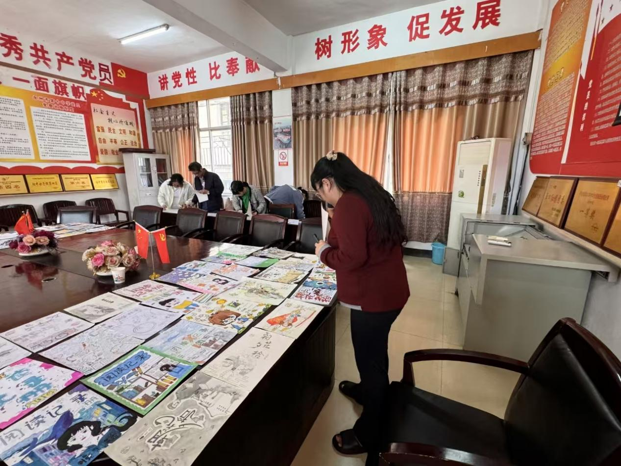 Bsport体育平台：永州十中举办大阅读封面设计比赛(图1)