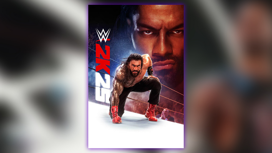 WWE 2K25封面艺术正式公开 罗曼雷恩斯霸气(图1)