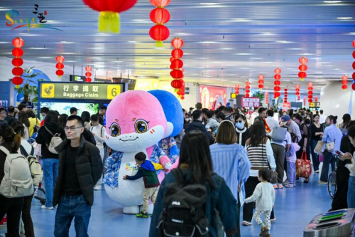 “灵蛇贺三亚 温暖中国年”三亚春节狂欢引爆旅游热潮(图2)