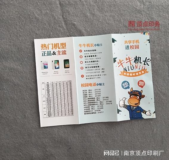 南京学校三折设计教育培训手册印刷南京儿童绘画本印刷(图3)