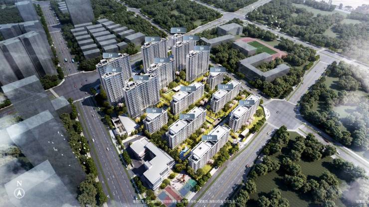 【售楼处网站】上实启元花园洋房特价房在售楼栋实景图(图1)